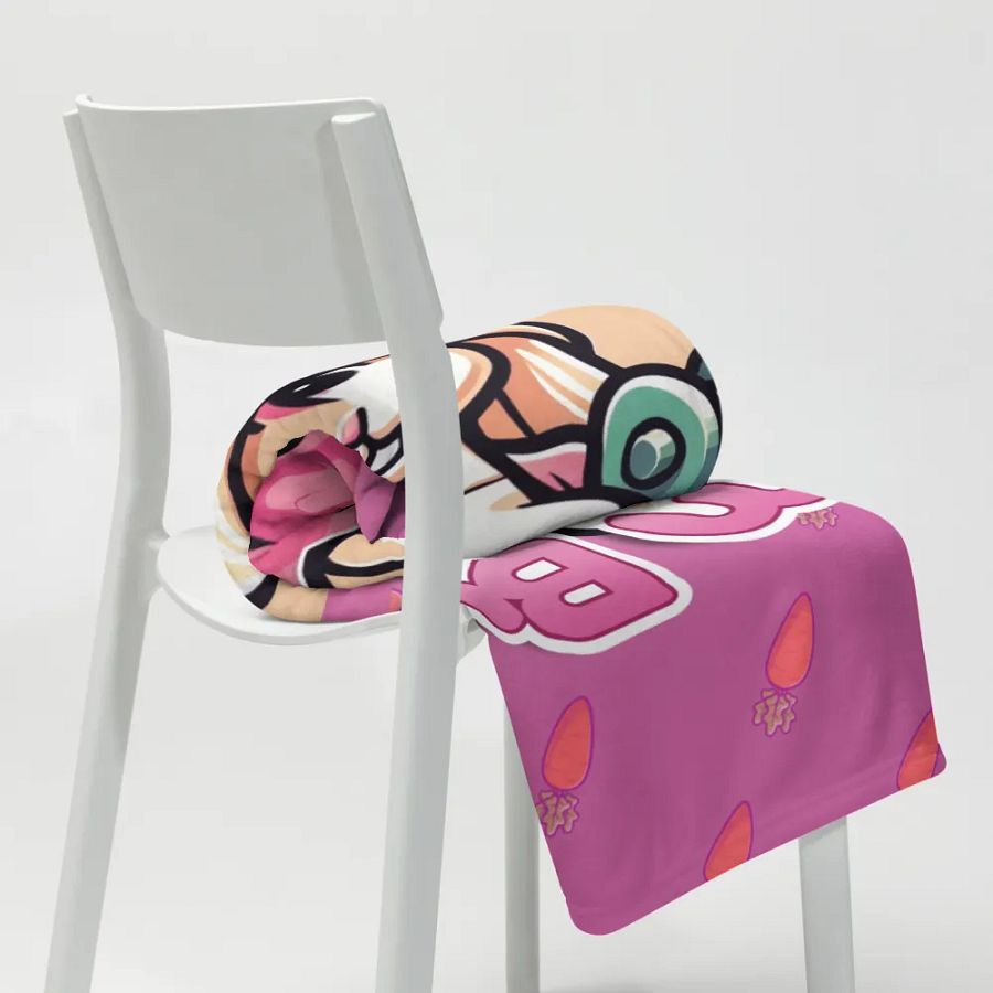 Gym Bunny Trainer Throw Blanket product image (16)