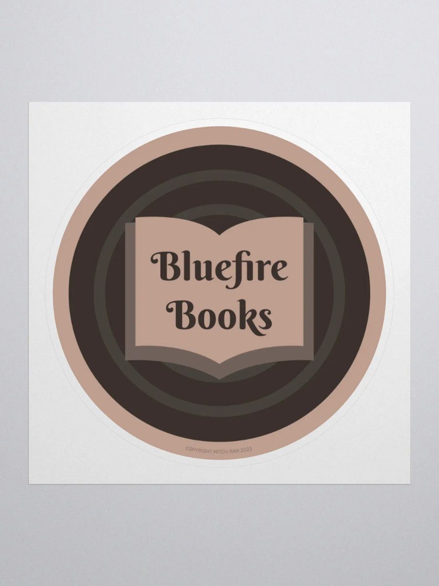 Bluefire Books Logo (Sticker) product image (1)