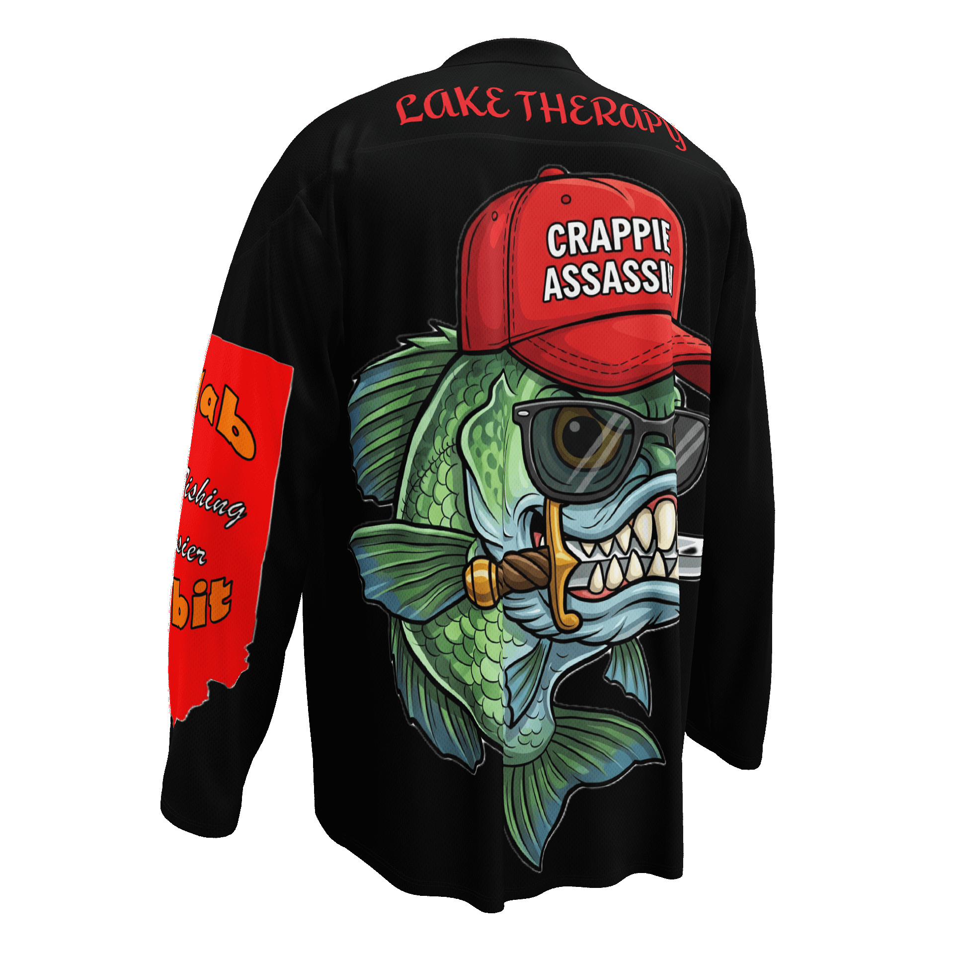 Reel in the Slab Habit: Fishing Fan Jersey product image (1)