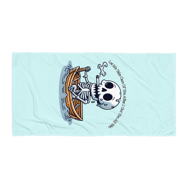 Z's After Care Beach Towel. product image (1)