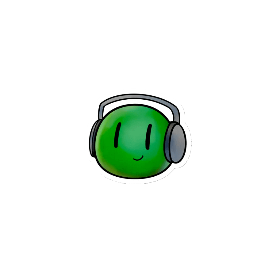 Headphones Marimo Magnet product image (1)