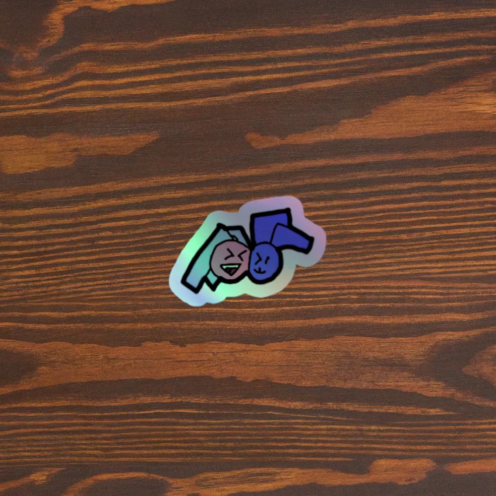 Sibling Bond Holographic Sticker product image (3)