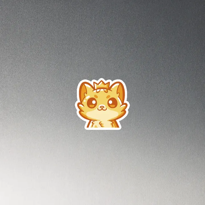 Toti Gold Badge Magnet product image (4)
