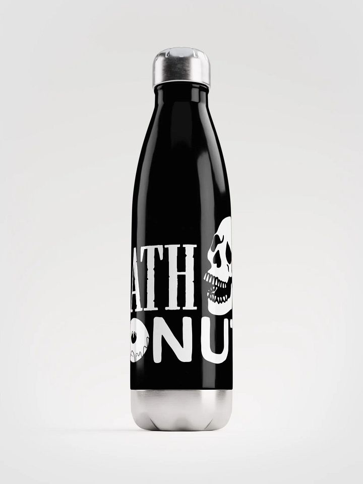 Death or Donuts Stainless Steel Water Bottle product image (1)