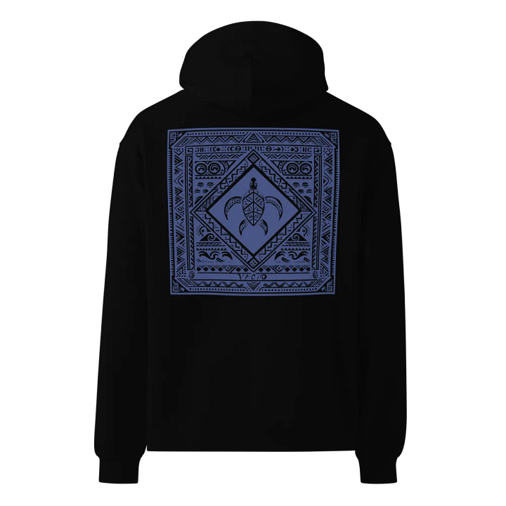 VACIO Tribal Turtle Premium Relaxed Fit Hoodie (B) product image (5)