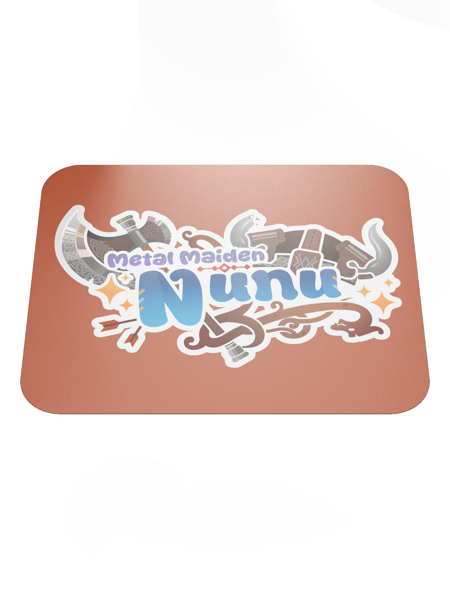 Nunu Logo Mouse Pad product image (1)