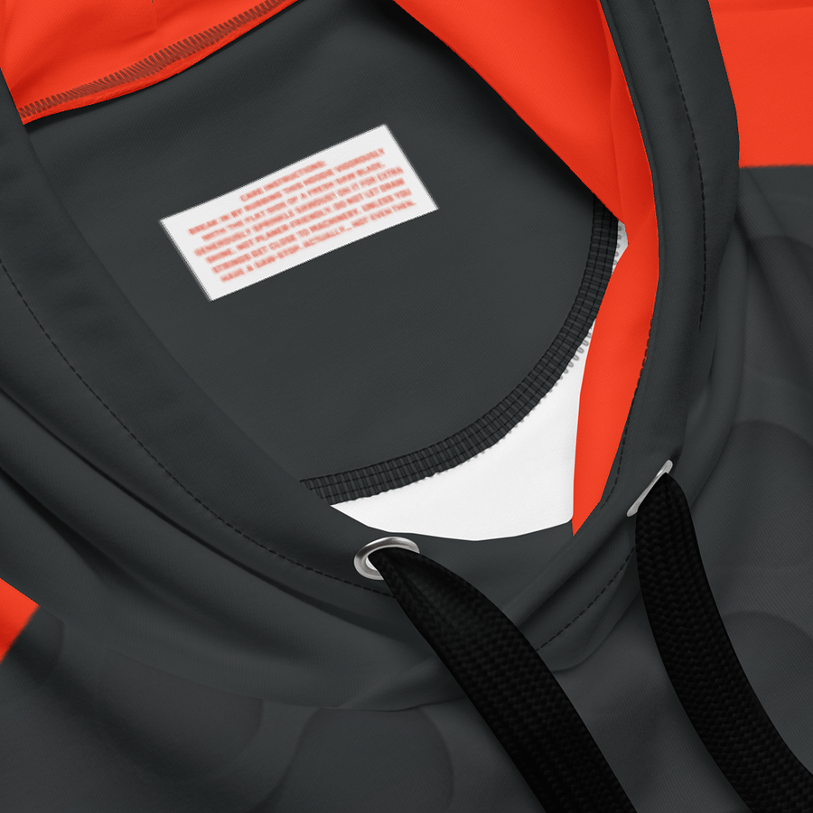 LRN2DIY Red & Grey Hoodie product image (10)