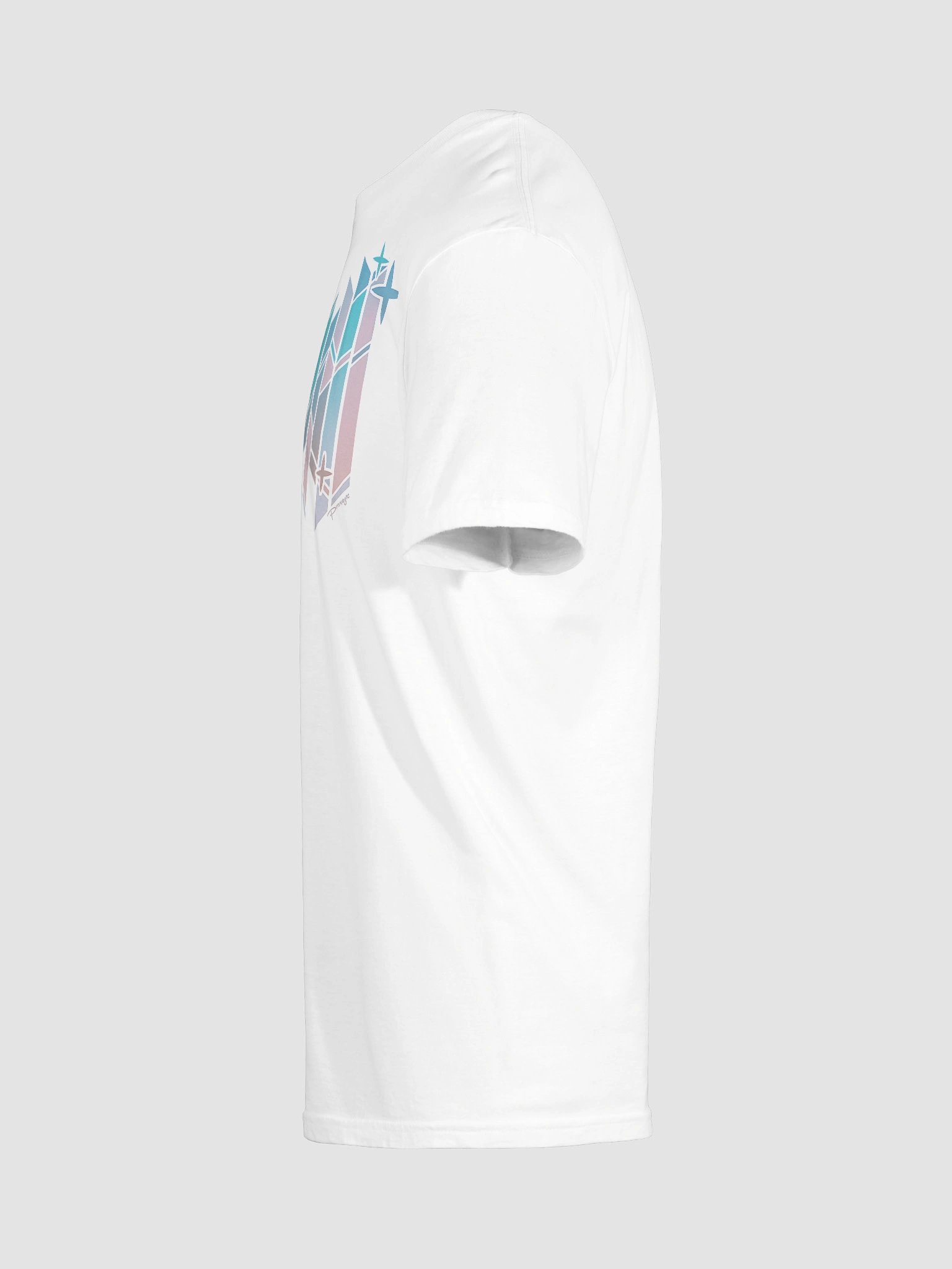 "YOU MUST SURVIVE" Stained Glass T-Shirt (White) product image (9)