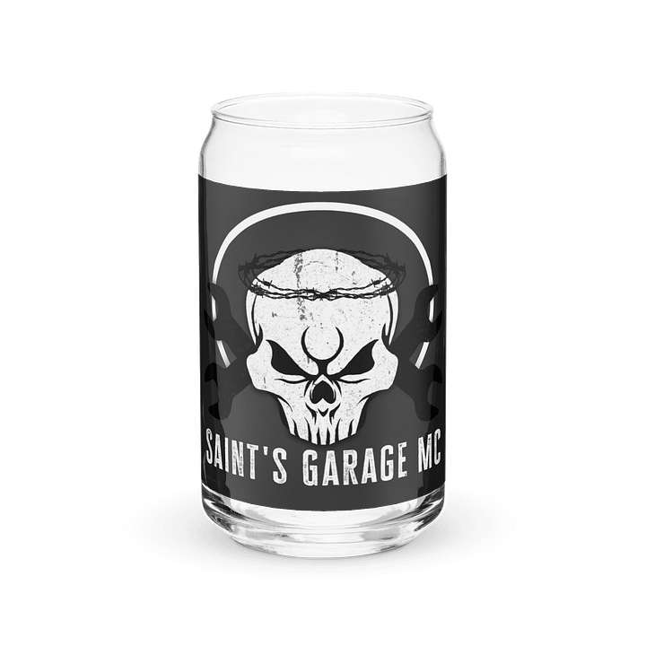 Saint's Garage Can Glass product image (2)