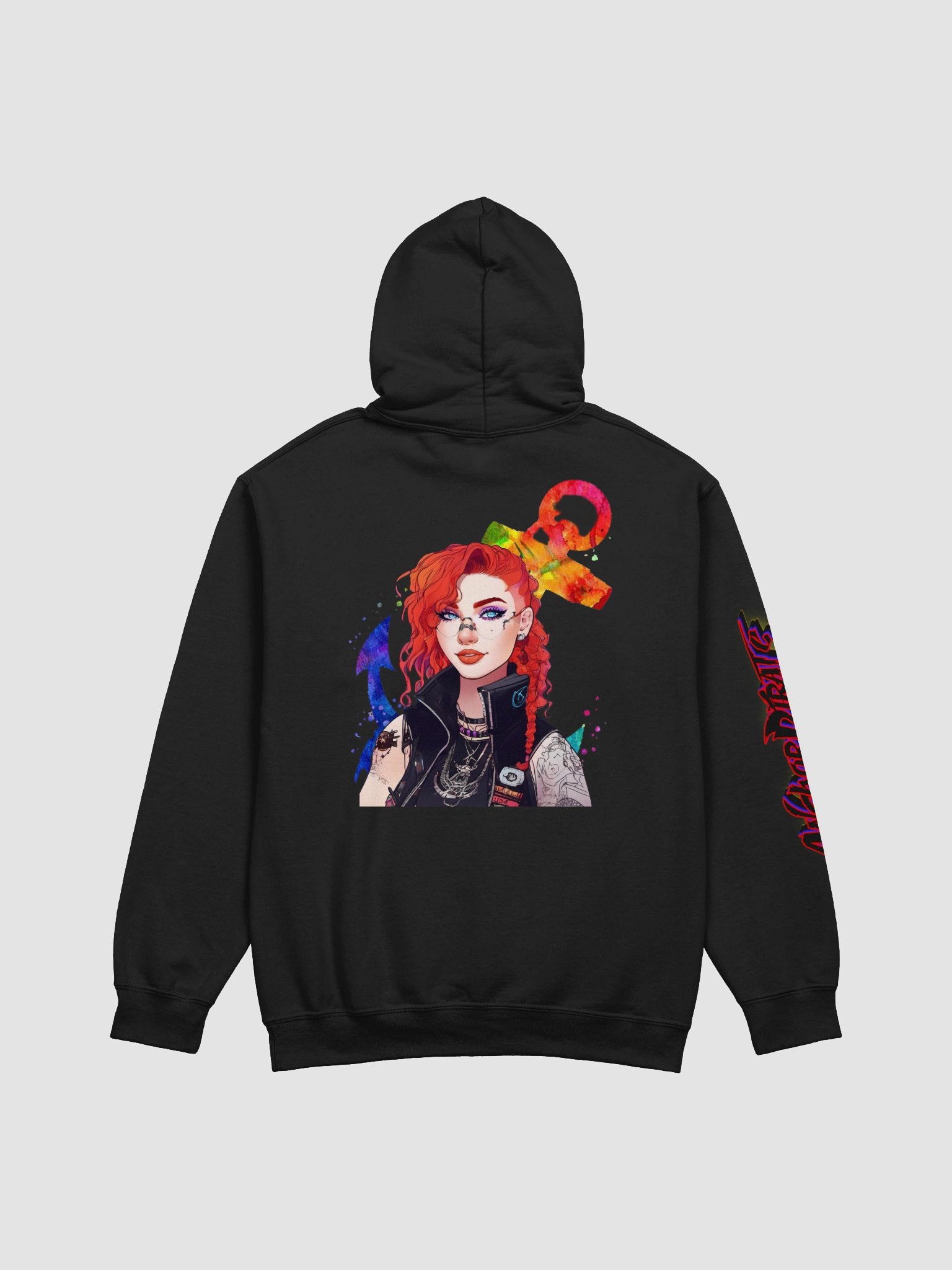 Anchor pirate PNG hoodie product image (17)