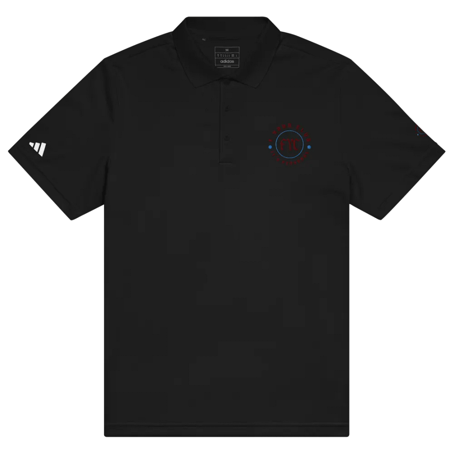 FYC 3-Stripes Black Polo - Club Colours: Irons! (Away Days Special Edition) product image (7)