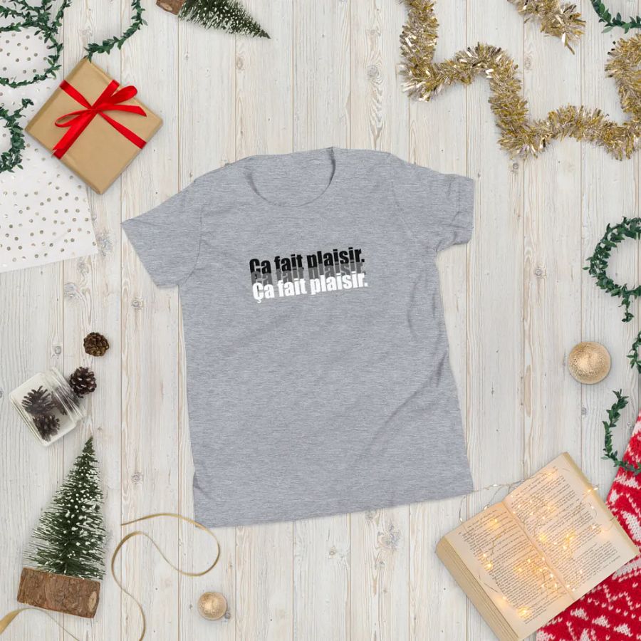 ''Ça fait plaisir'' T-shirt à manches courtes pour enfant product image (5)