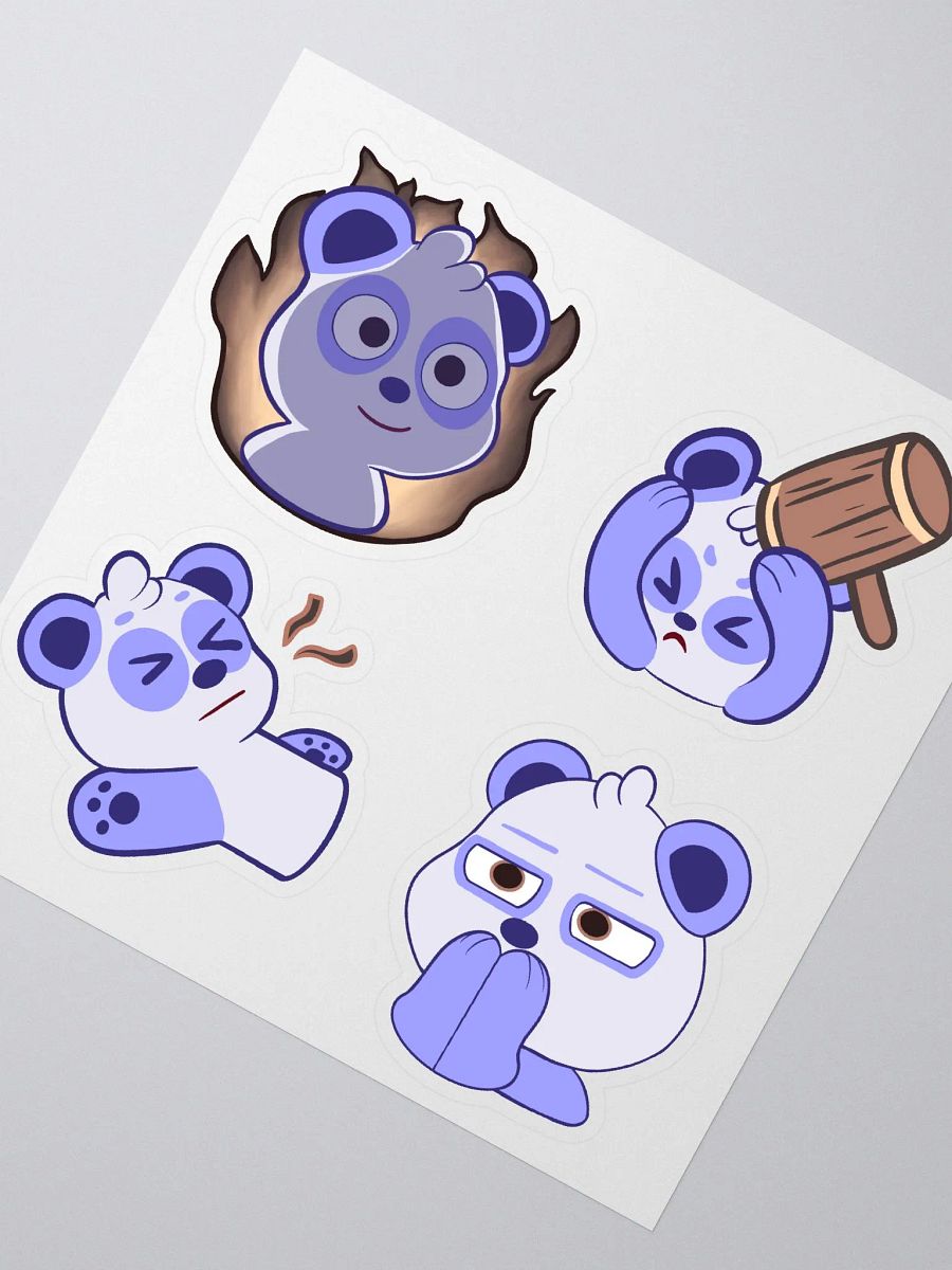 Stickerset: Fine, Bonk, Broken, Hmm product image (1)