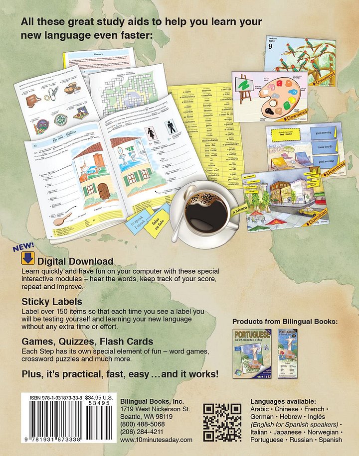 PORTUGUESE in 10 minutes a day product image (2)