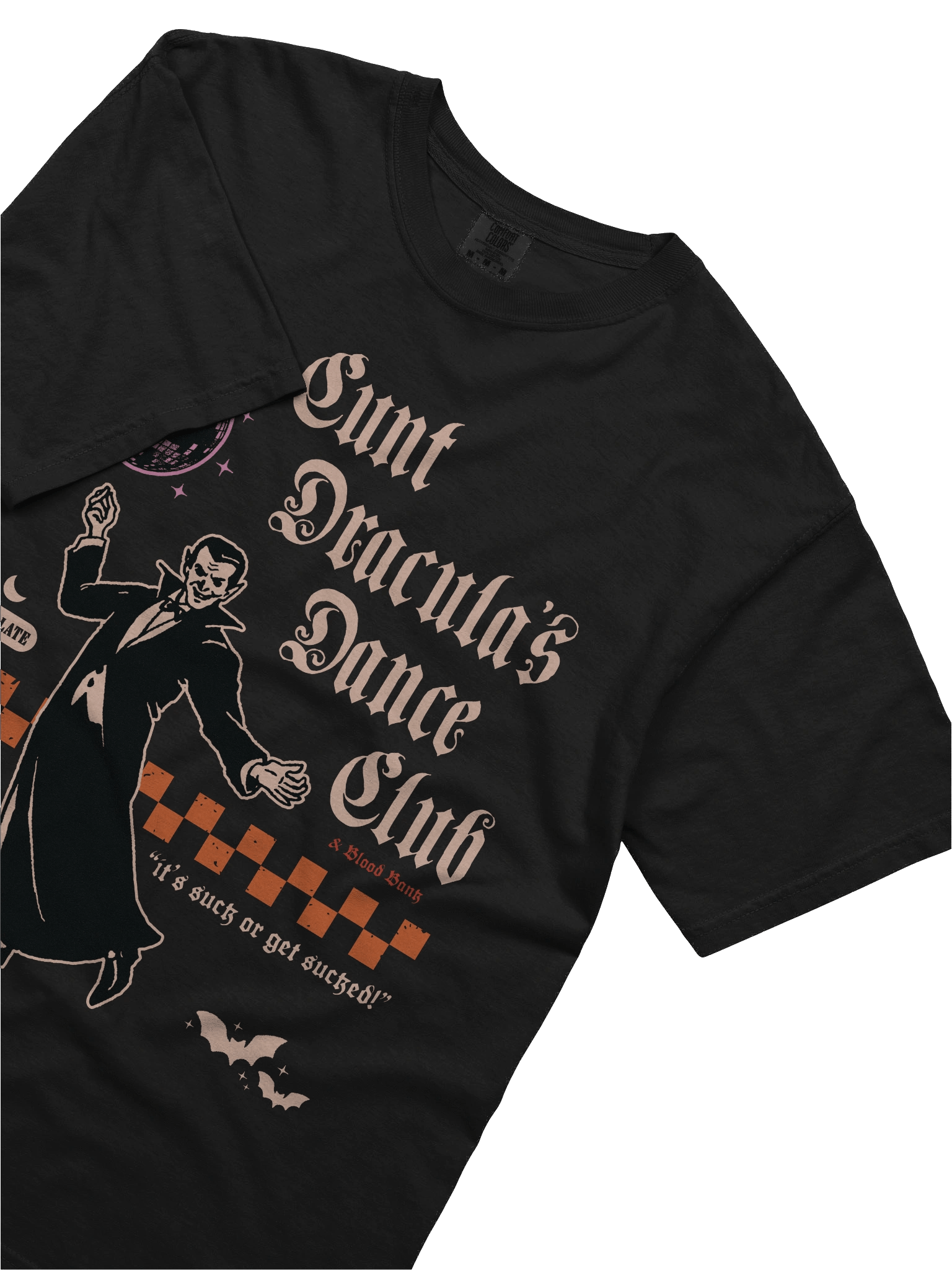 cunt dracula's dance club printed shirt product image (1)