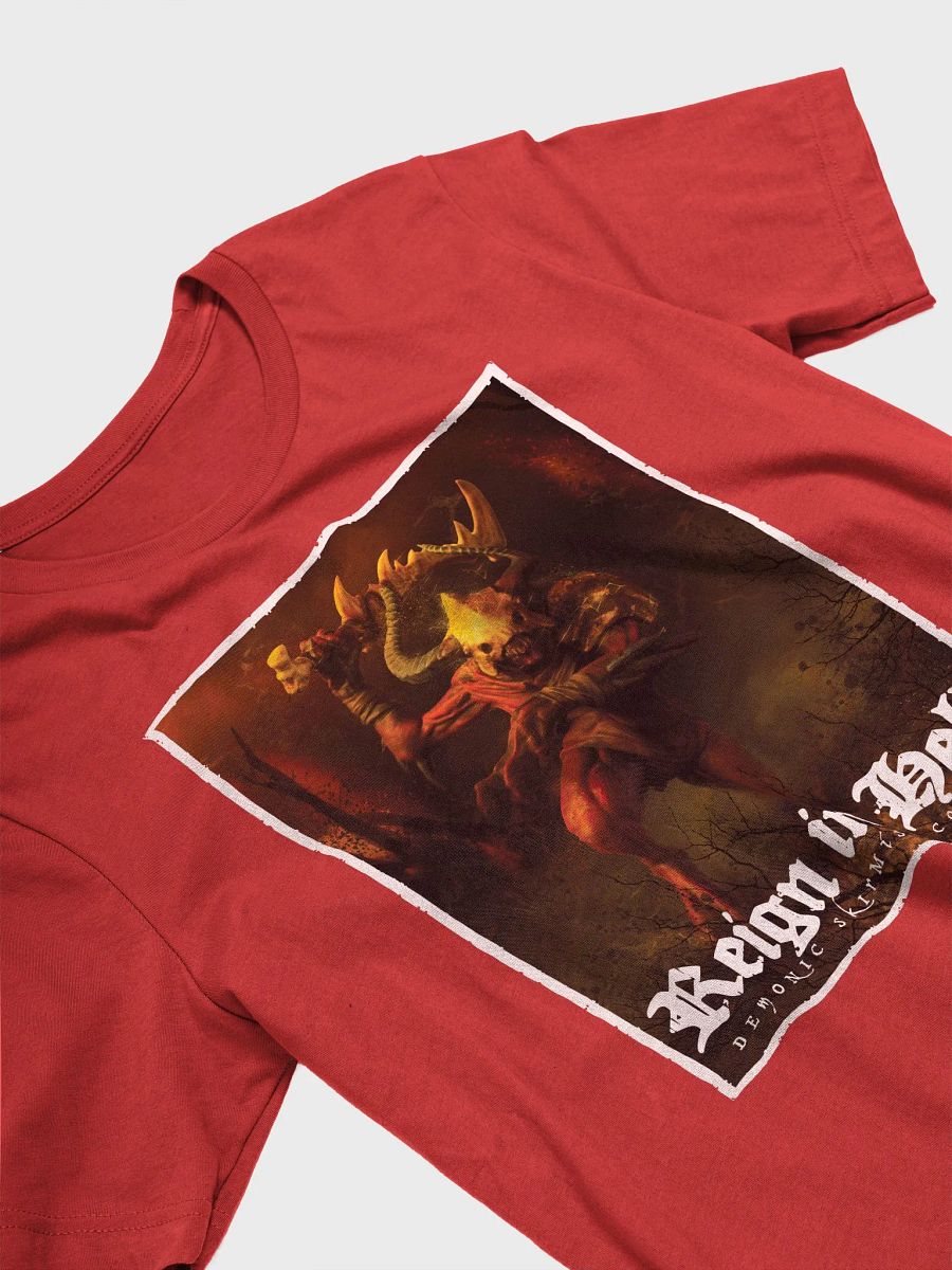 Reign in Hell - red demon (bottom logo) shirt product image (1)