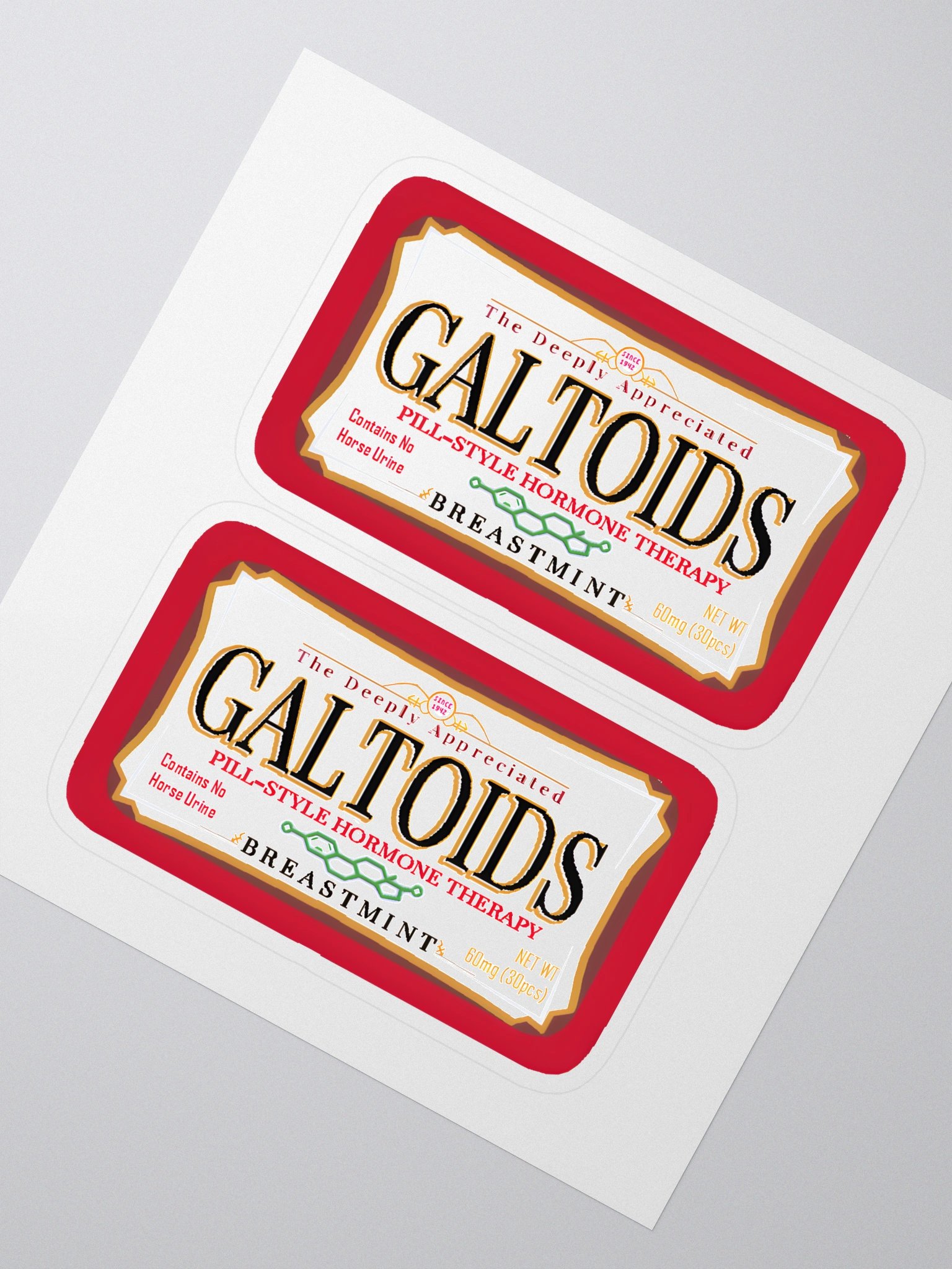 "Galtoids" Lid Stickers product image (2)