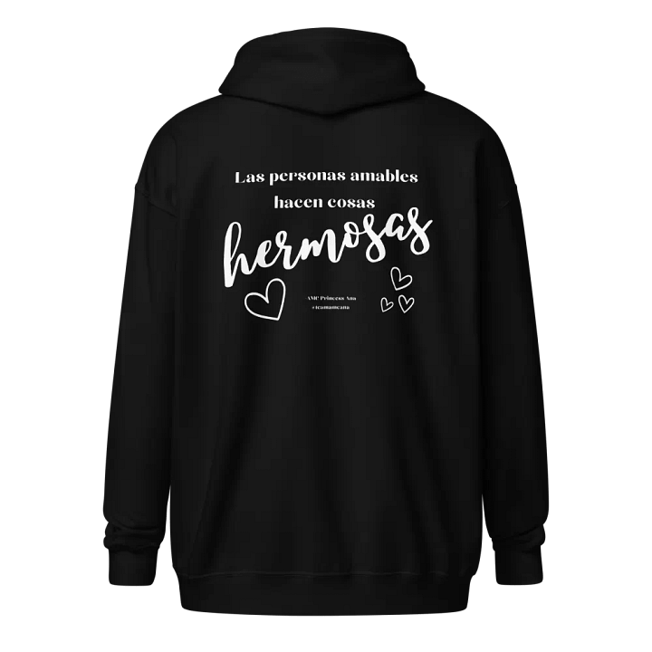 Kind people... Spanish Zip Hoodie product image (1)
