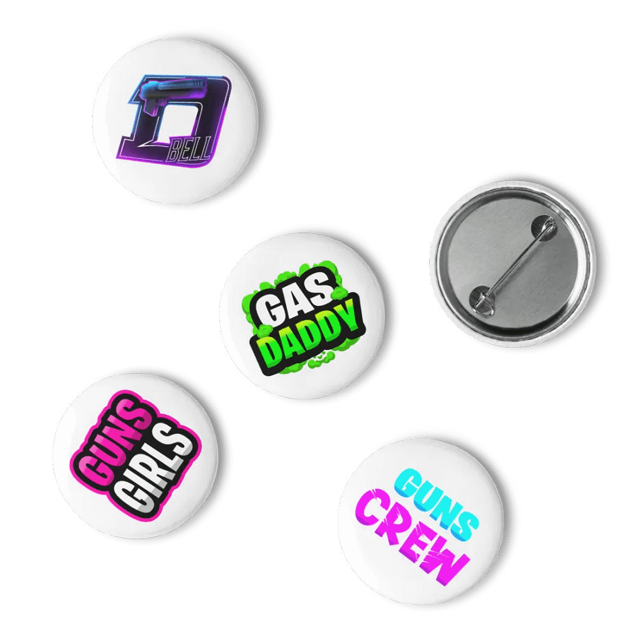 GunsCrew Assorted Button Pins product image (15)