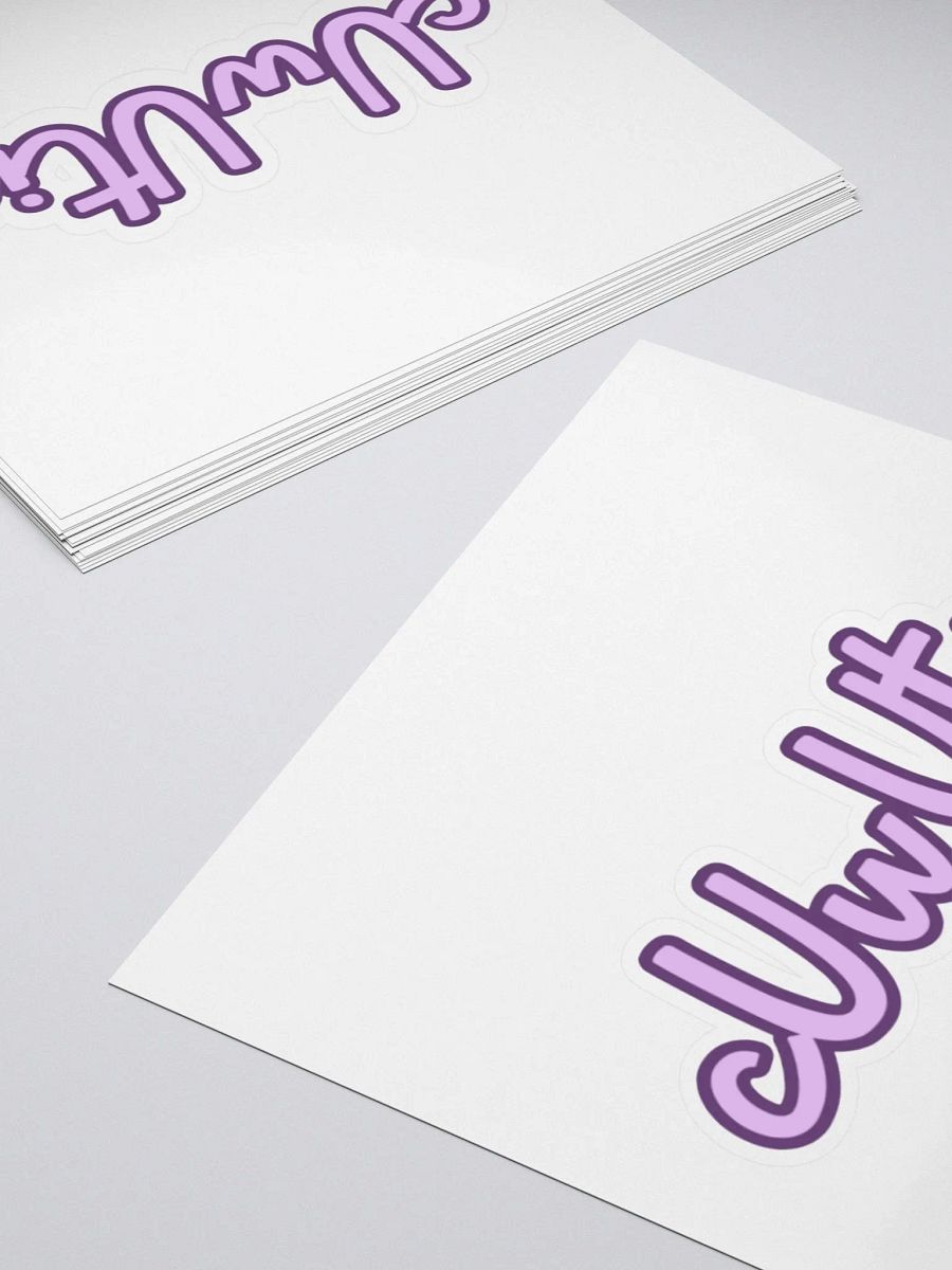 cUwUtie Sticker, Pink product image (11)