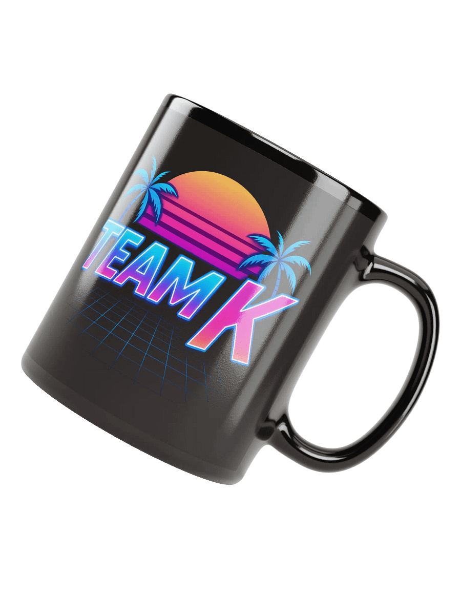 Team K 1980's Black Mug product image (7)
