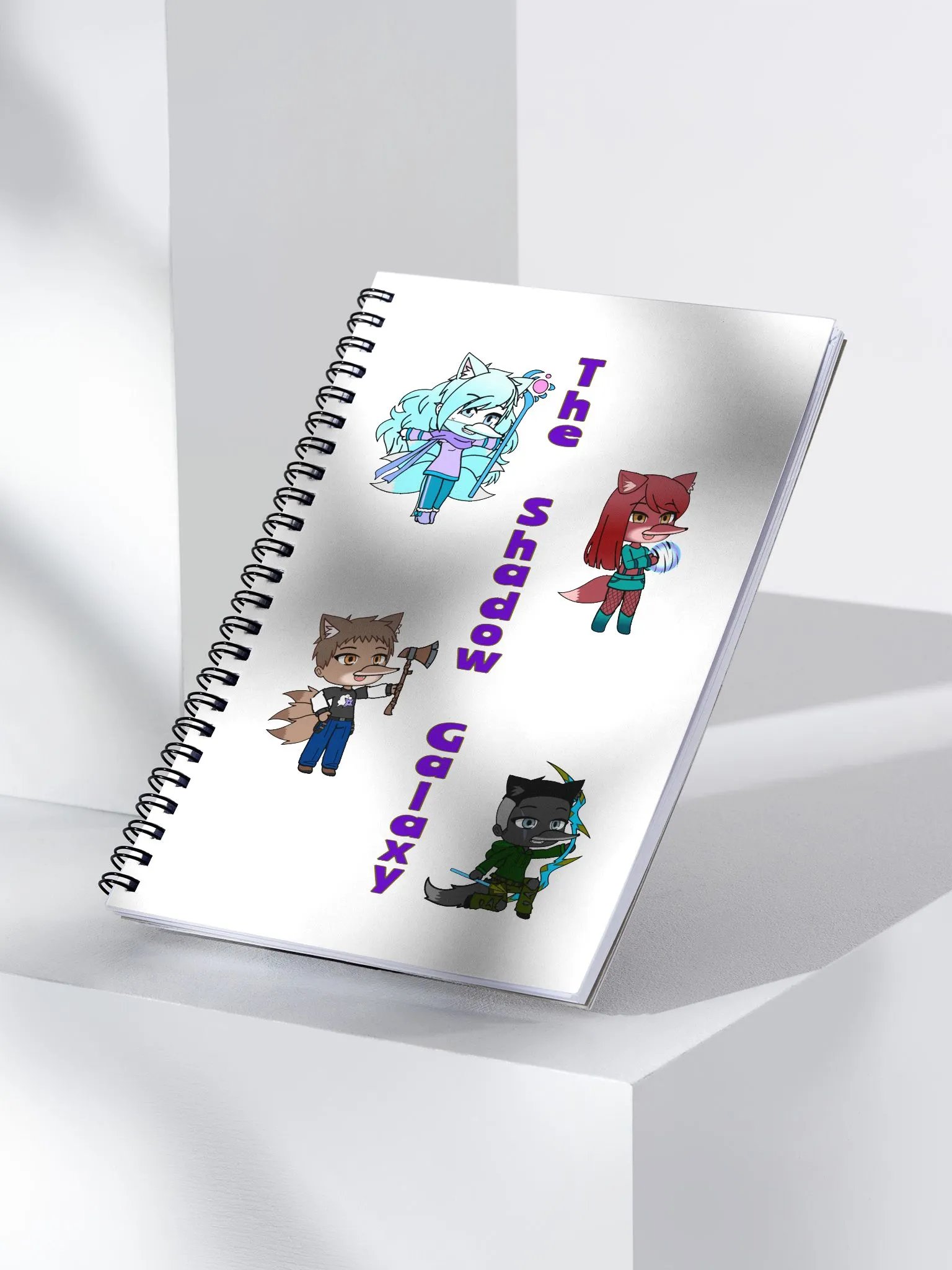 The Shadow Galaxy (Crescent Foxes) Notebook product image (3)