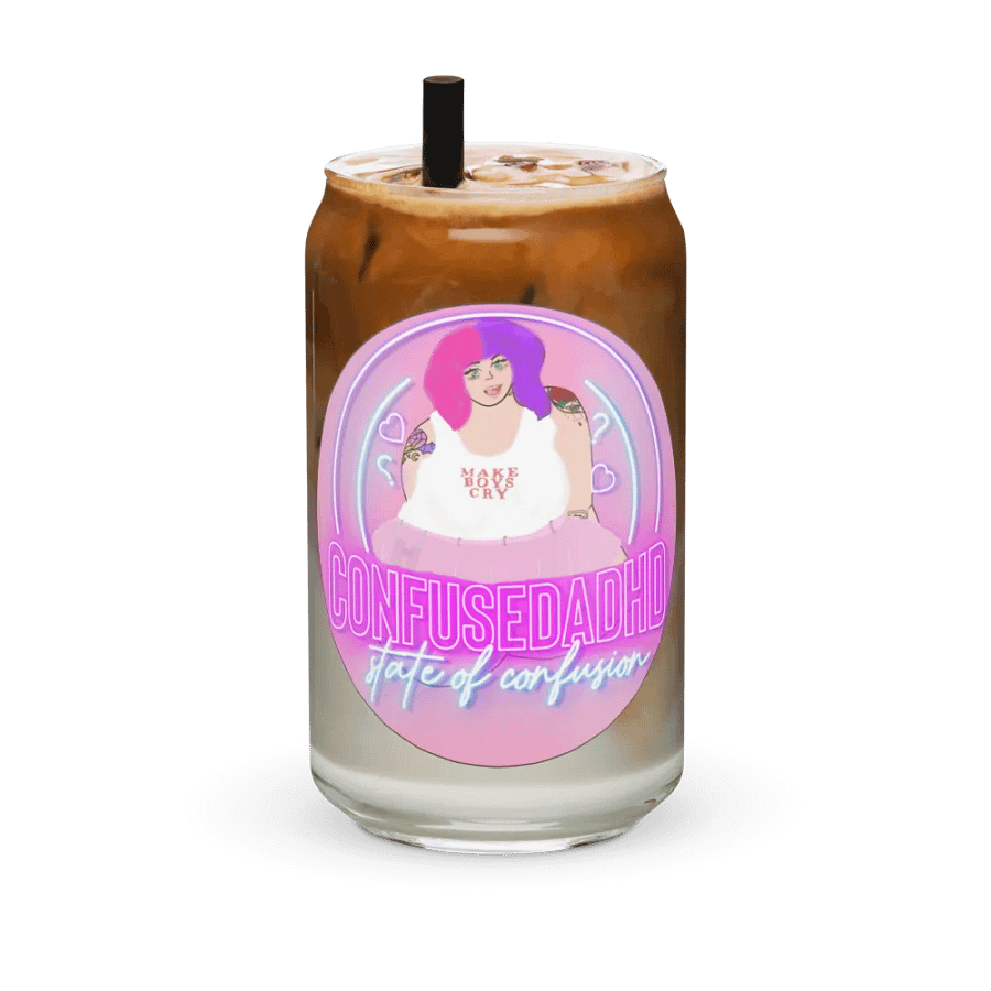 Character ADHD Logo Glass product image (36)