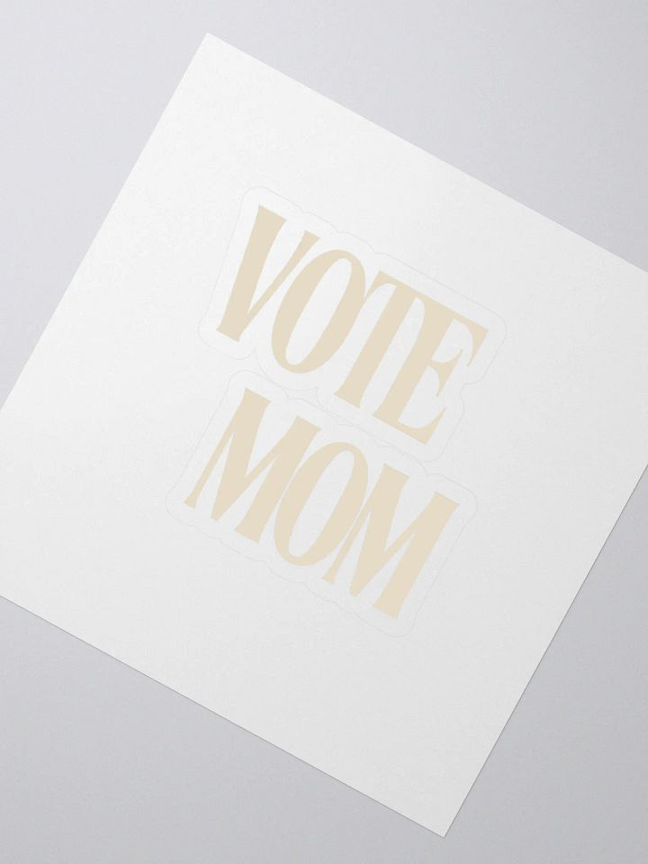 Vote Mom: Backseat Sticker product image (2)