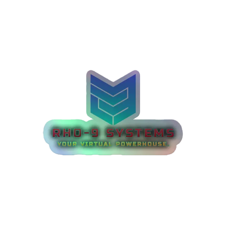 Rho-9 Shiny sticker product image (2)