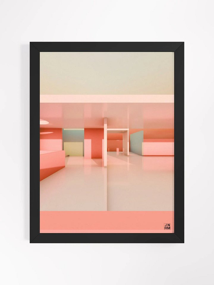 Architectural Landscape - Summer Pastel 02 12"x16" product image (2)