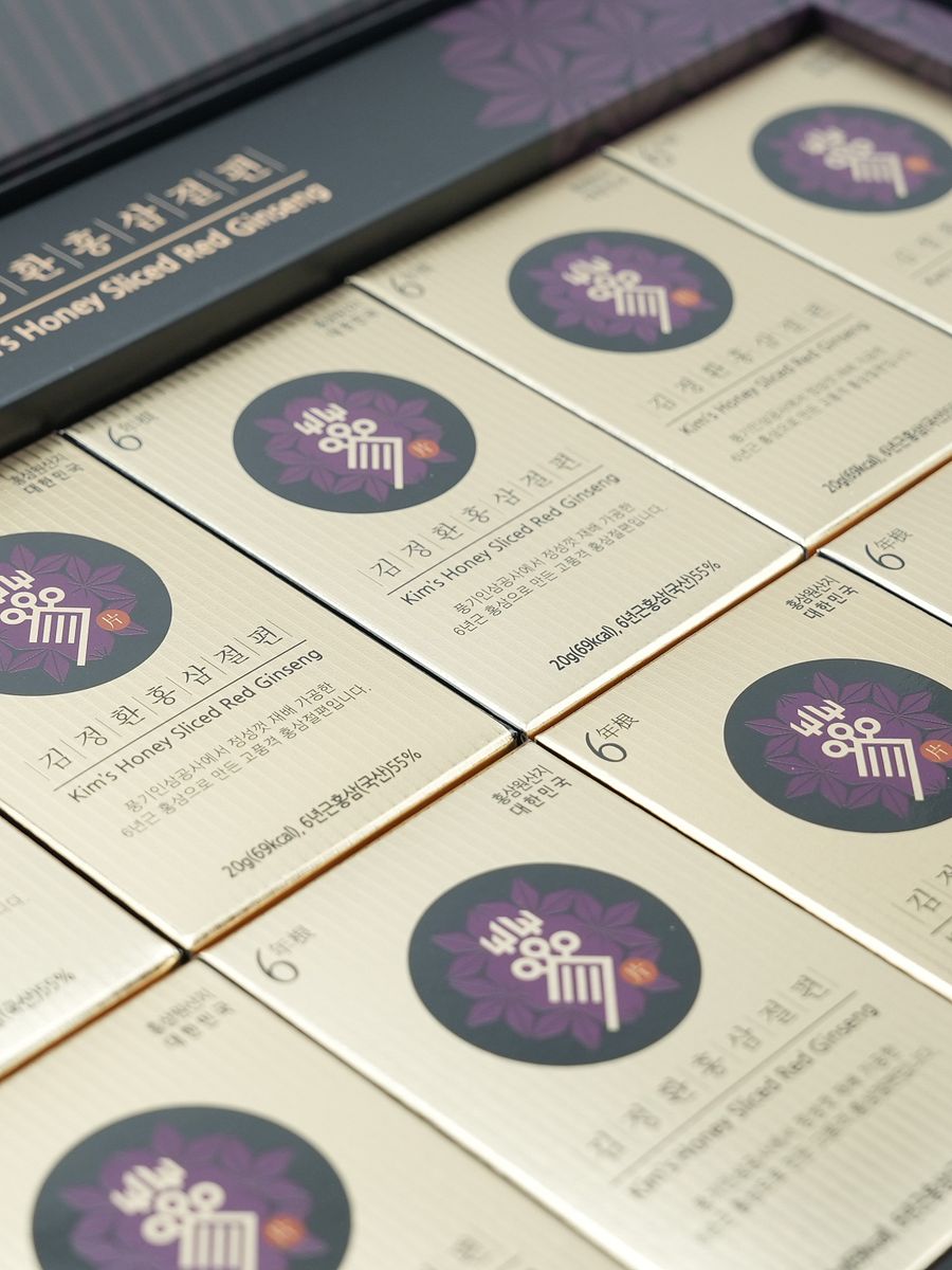 Kim’s Red Ginseng 金正煥蜂蜜紅蔘片（2盒） product image (7)