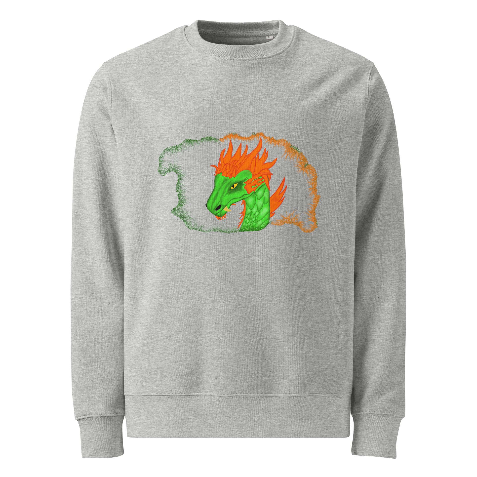 Firescale Dragon Organic Sweatshirt product image (1)