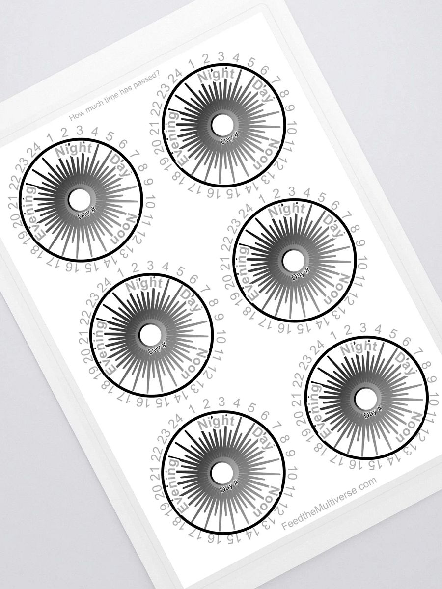 Time Passage Sticker Set product image (1)