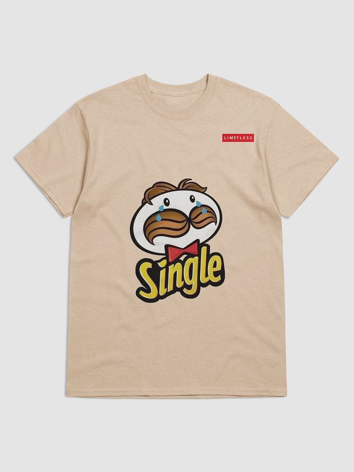 Single Pringless T-Shirt – Parody Snack Tee for Lonely Crunchers | Limitless Vibe product image (1)