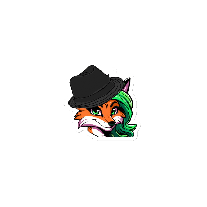Foxy Fedora Die-Cut Magnets product image (1)