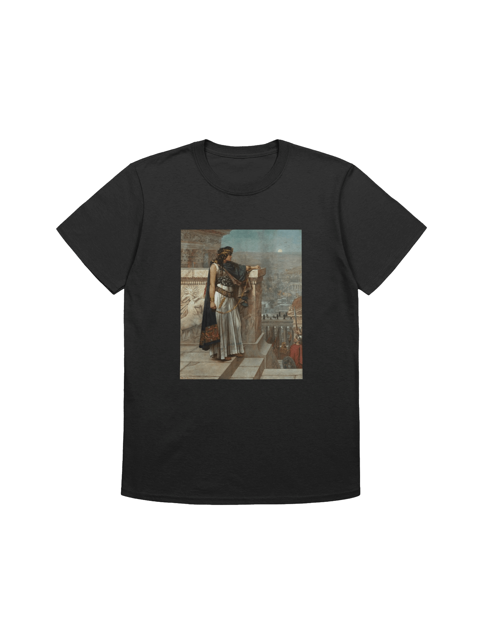 "Queen Zenobia's Last Look Upon Palmyra" by Herbert Schmalz T-Shirt product image (3)