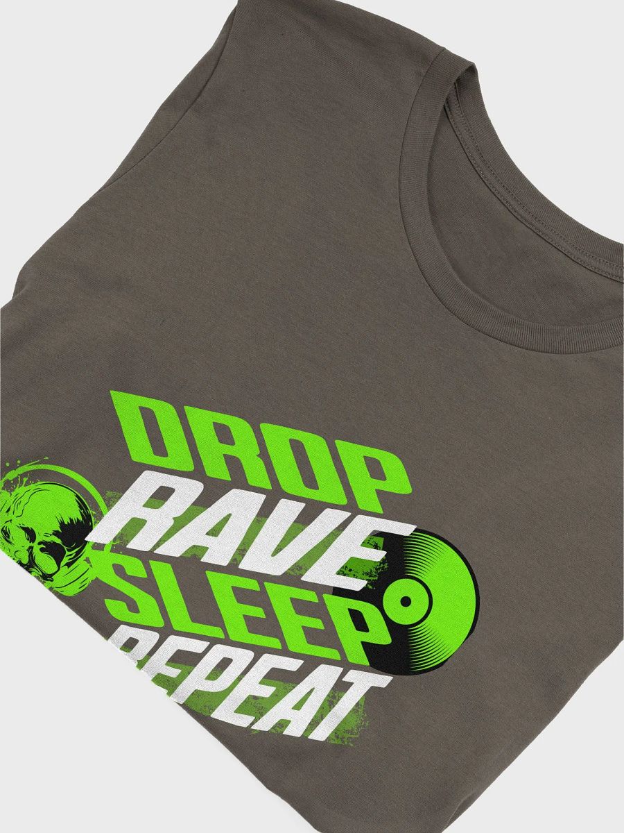 Rave Skull Vinyl T-Shirt Drop, Rave, Sleep, Repeat product image (6)