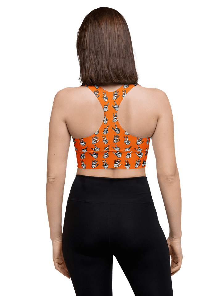 Bone Zone pattern sports bra product image (2)
