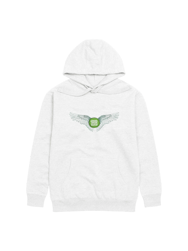 "Faith, Hope, & Love" Wings Meditative Unisex Hoodie product image (1)