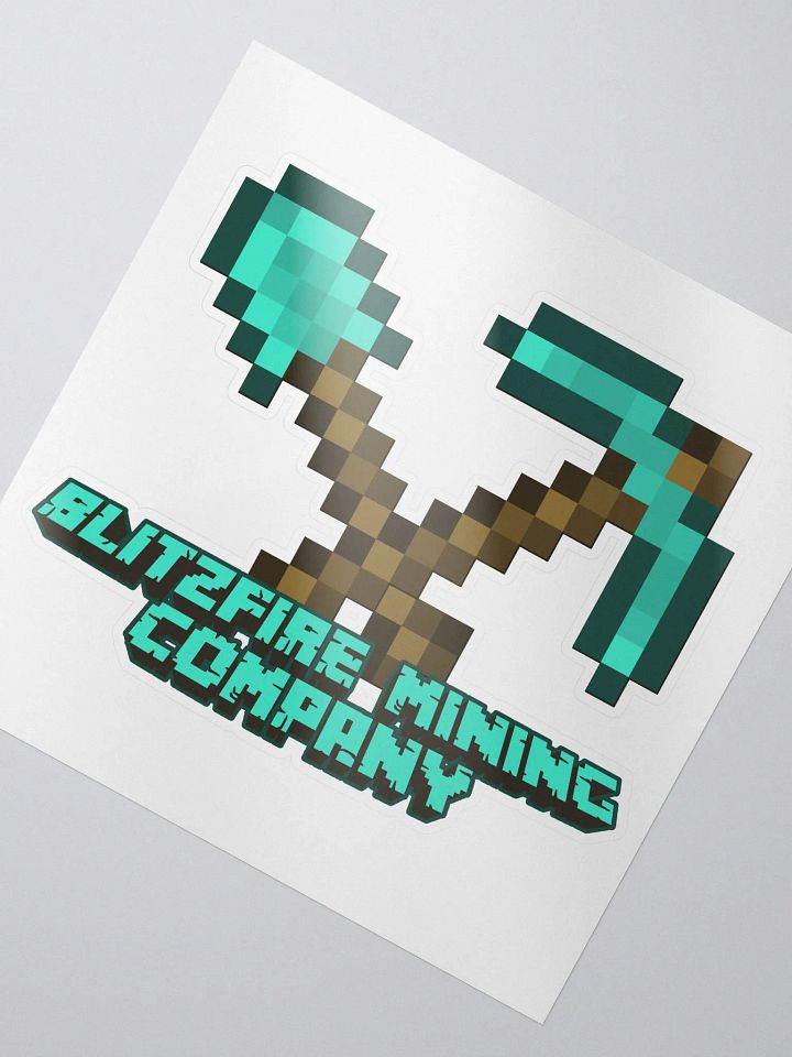 Blitzfire Mining Company Sticker product image (2)