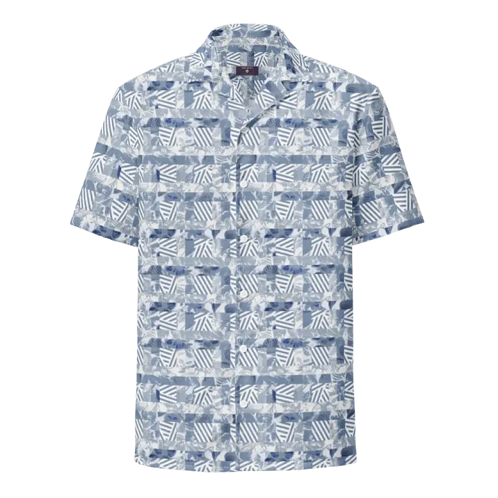 Blue Rainforest | Unisex Hawaiian Shirt product image (2)