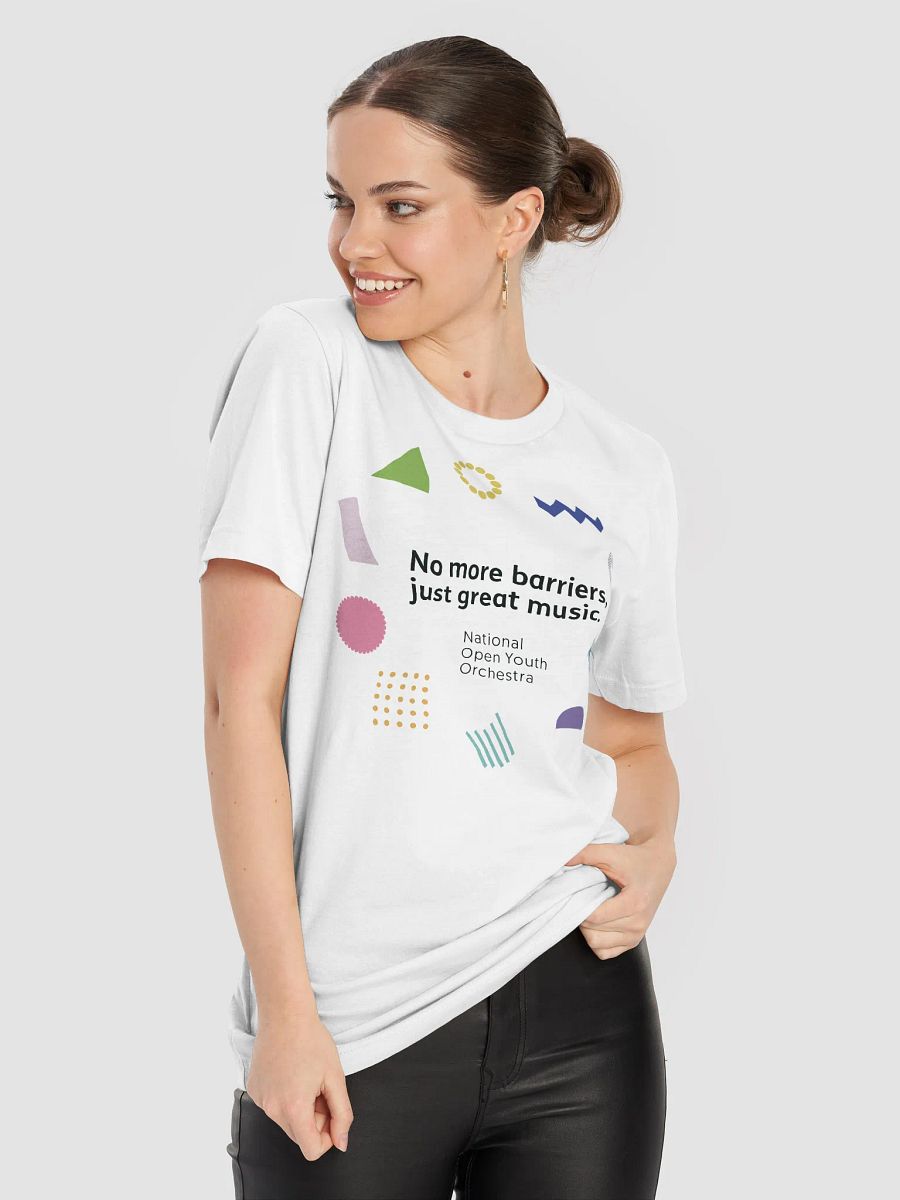 No more barriers T-Shirt - Circle design product image (8)