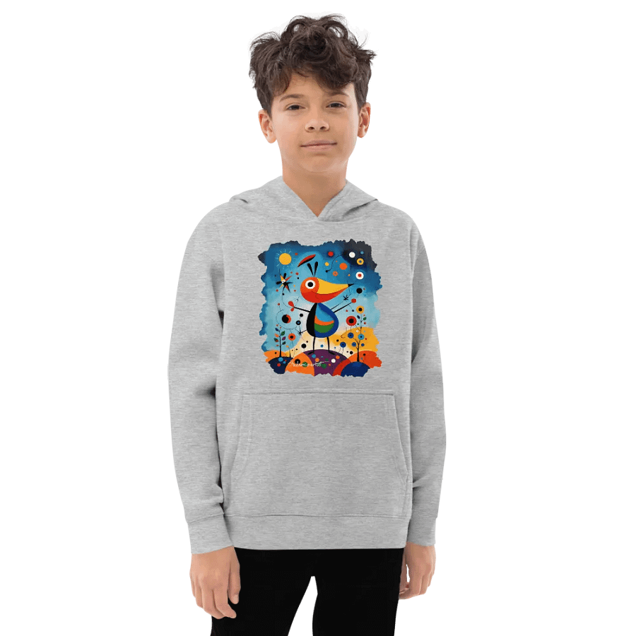 Cotton Heritage Youth Pullover Fleece product image (2)