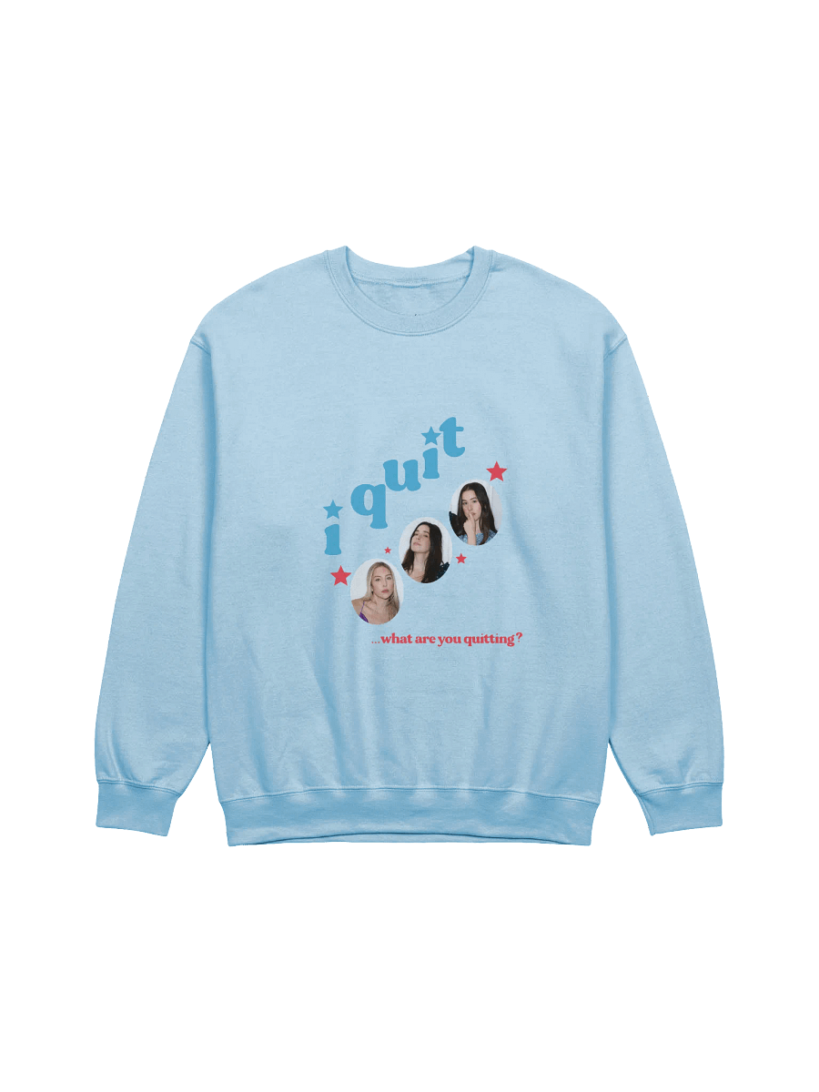 WHAT ARE YOU QUITTING? sweatshirt product image (1)