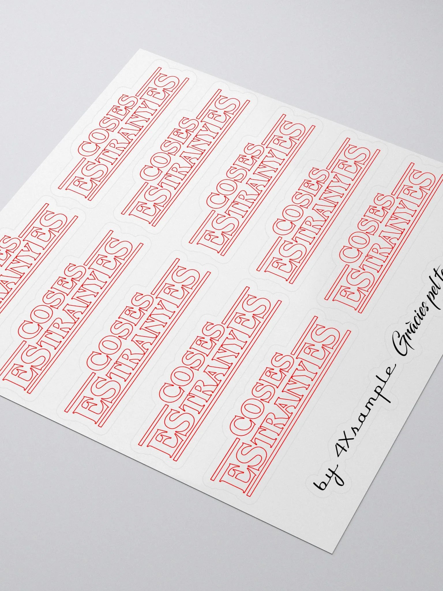 Coses estranyes - Adhesius product image (3)