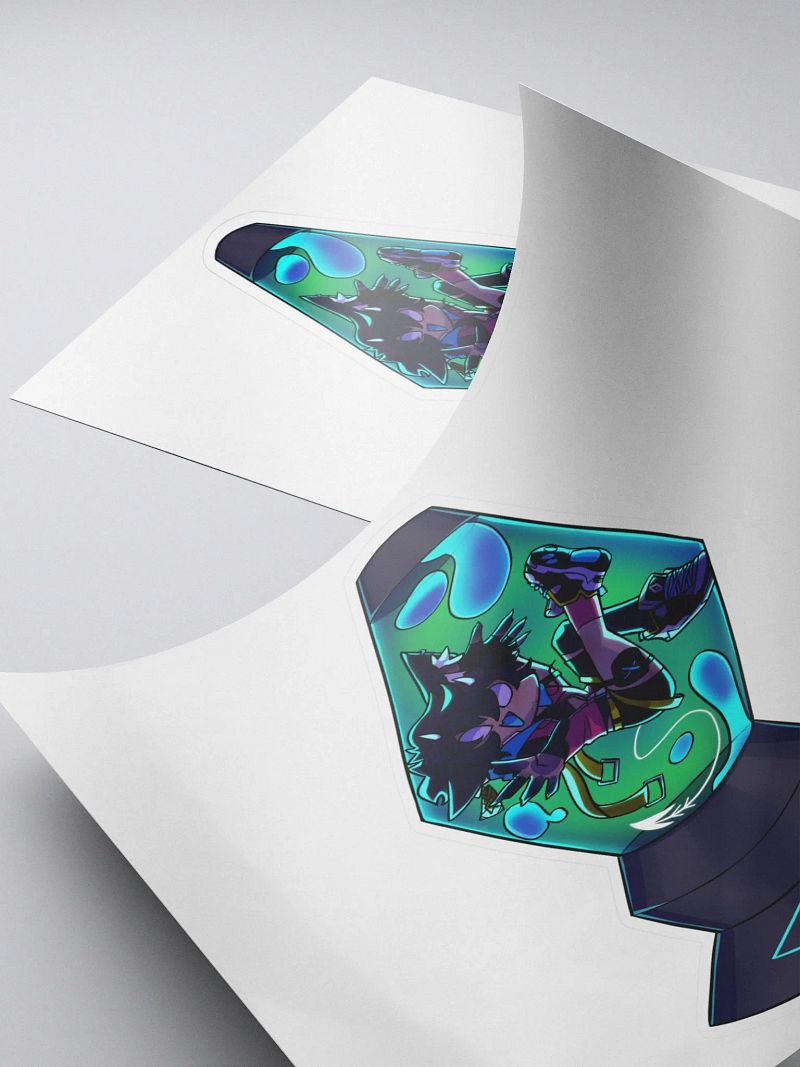 LAVA LAMP: FOX STICKER