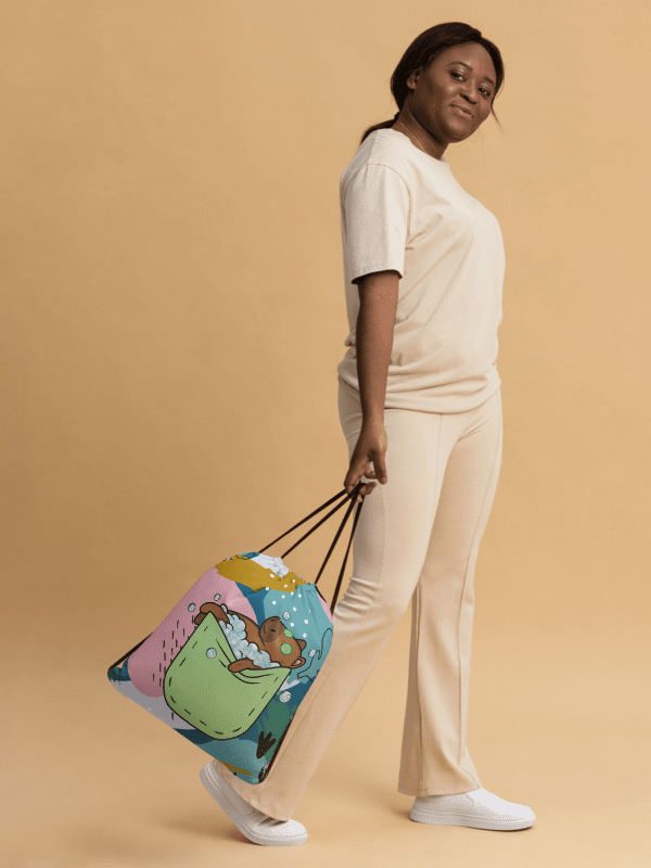 Spa Capy Drawstring Bag product image (2)