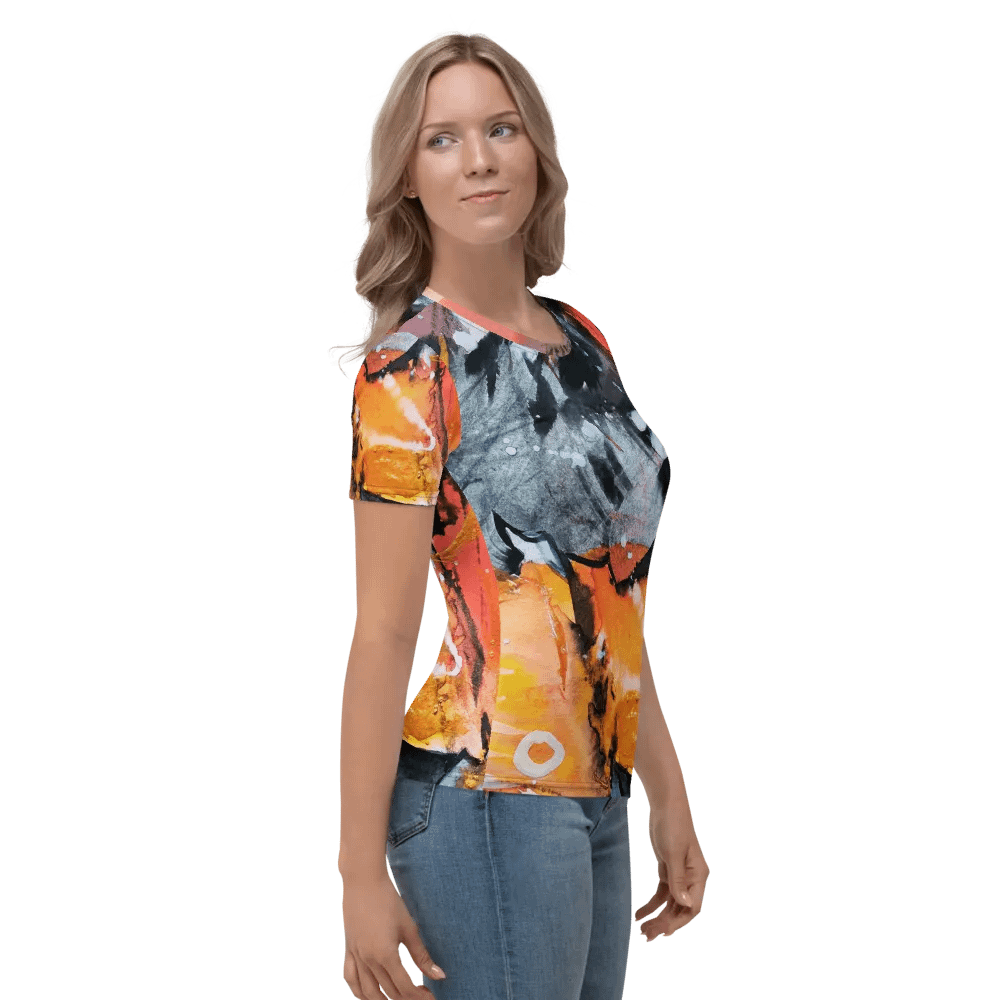 original watercolour painting printed on t shirt product image (4)