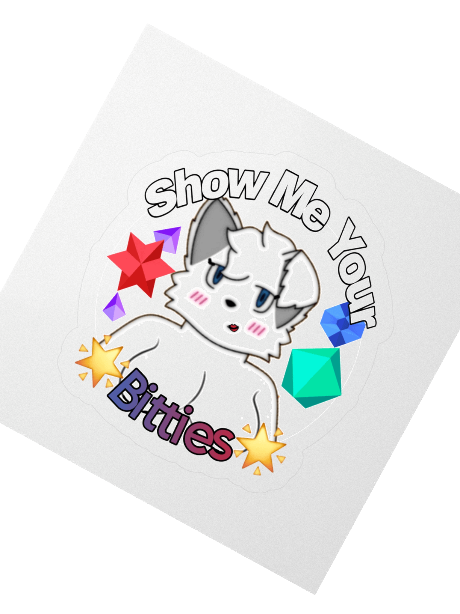 Show Me Your Bitties Sticker product image (4)
