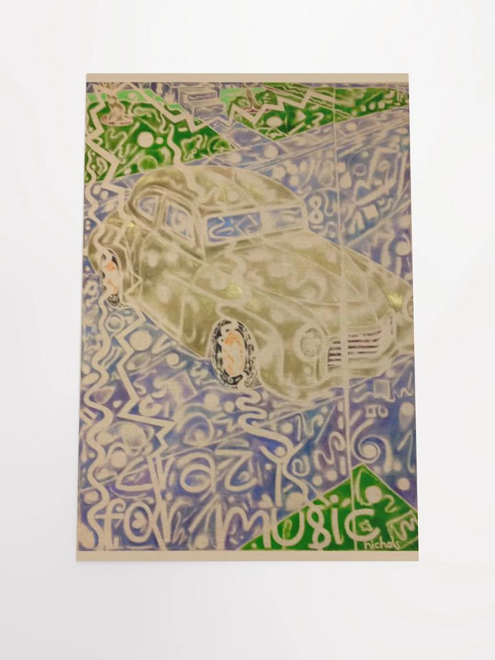 Crazy for the Music Poster (12" x 18") product image (2)